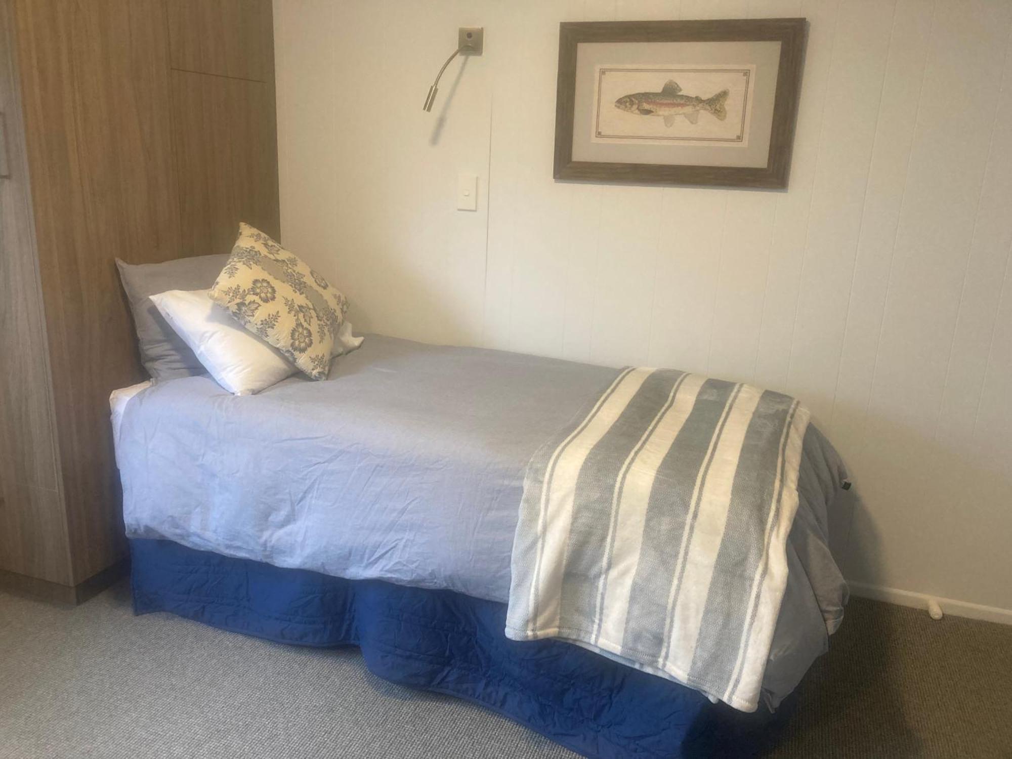 Anglers Adventure Paradise Cabin Bnb Wifi Parking Turangi Ngoại thất bức ảnh